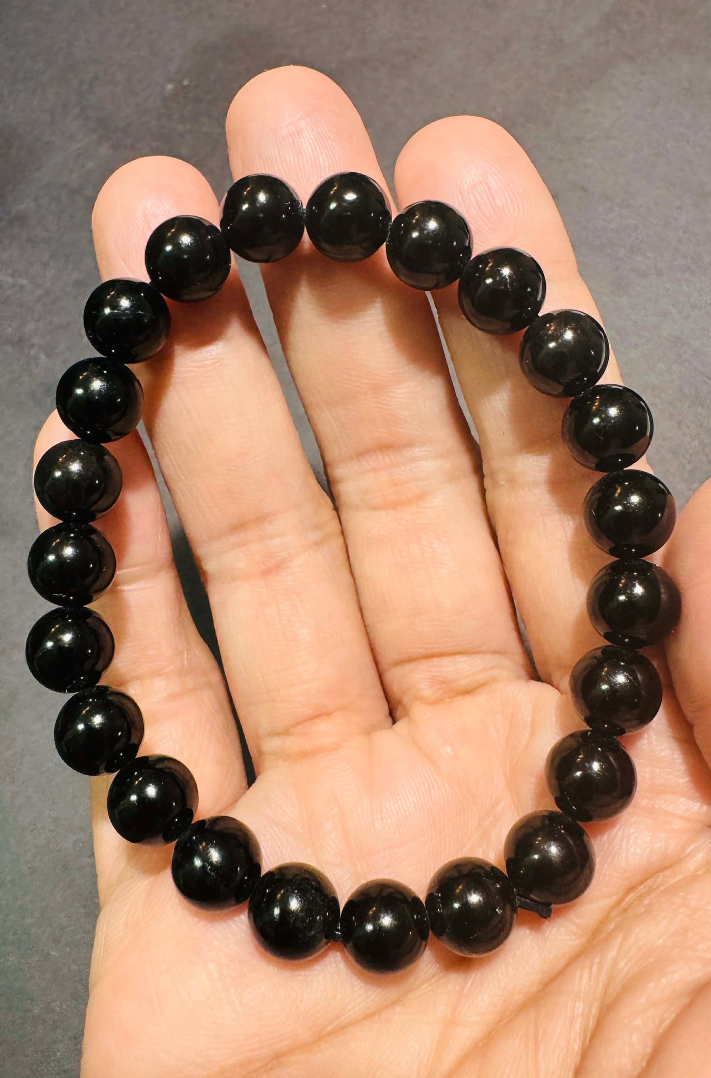 Tourmaline Noir  Classic Gift Set — Hand & Body Butter + Black Tourmaline Bracelet