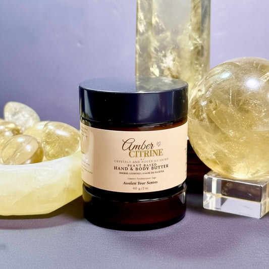 Amber Citrine Plant Based Hand and Body Butter