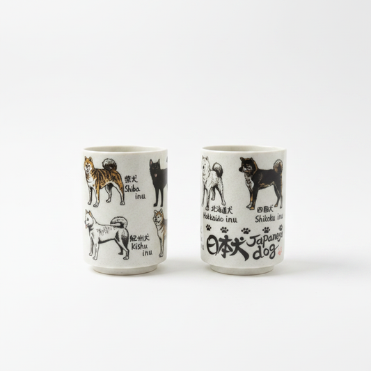 Japan Dogs Mug — Front