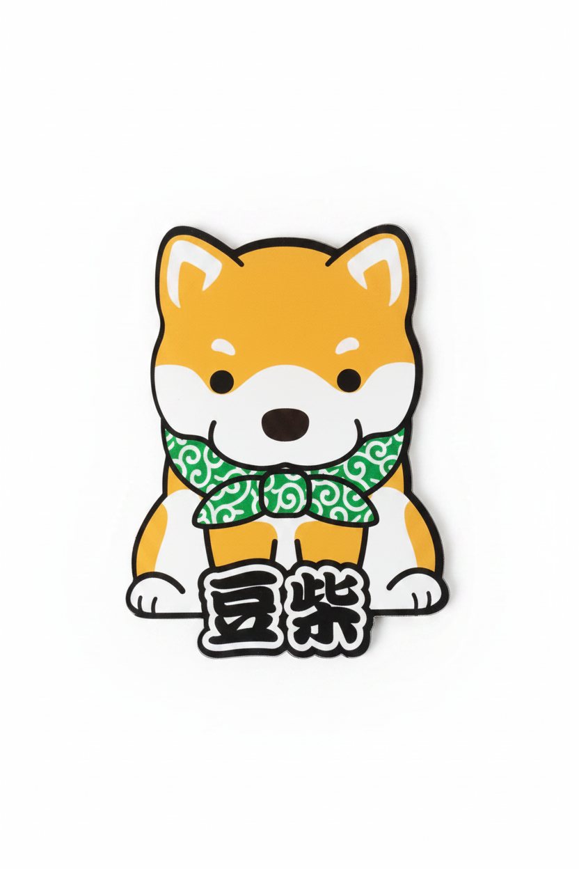 Mameshiba Acrylic Fridge Magnet — Japan Import 🐕🧲🇯🇵