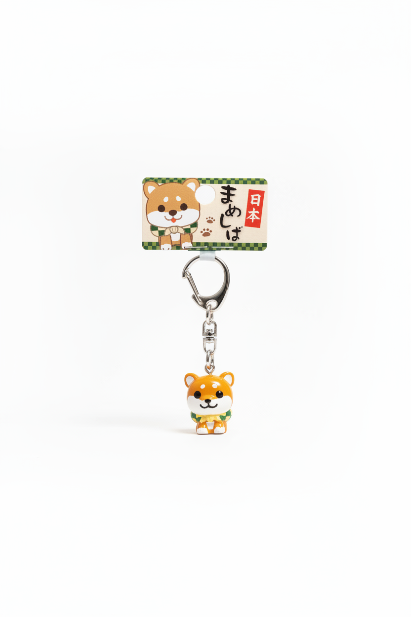 Mameshiba Keychain — Single