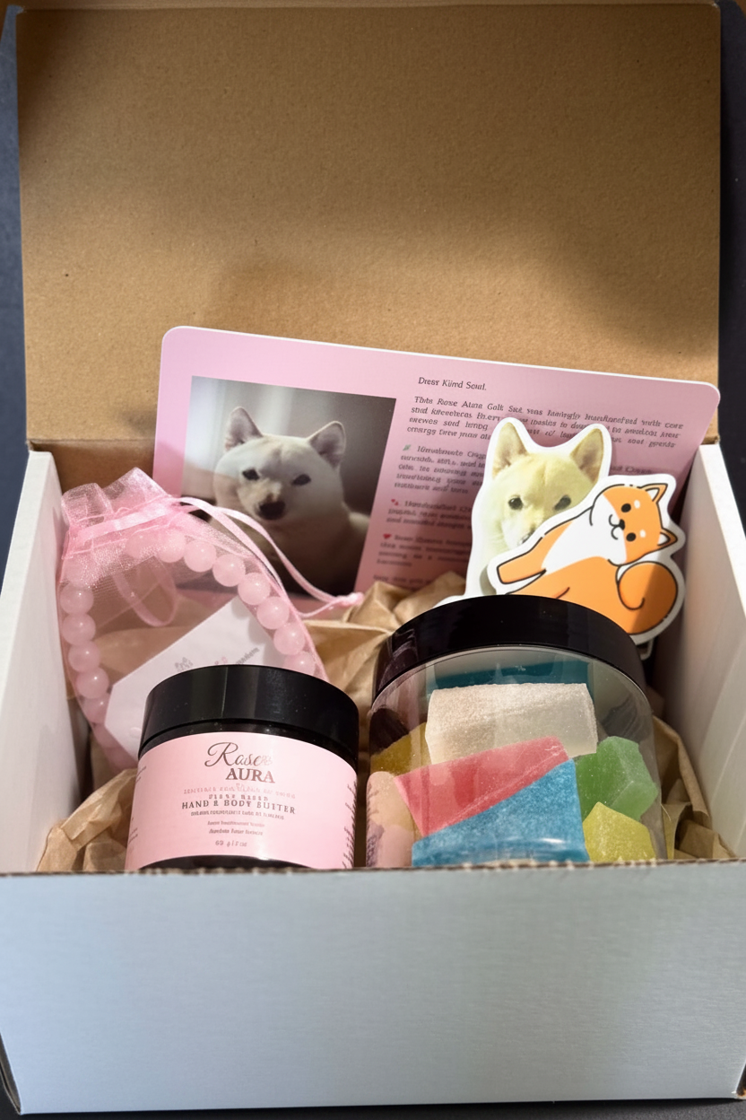 Rose Aura Gift Set — Pristine Box