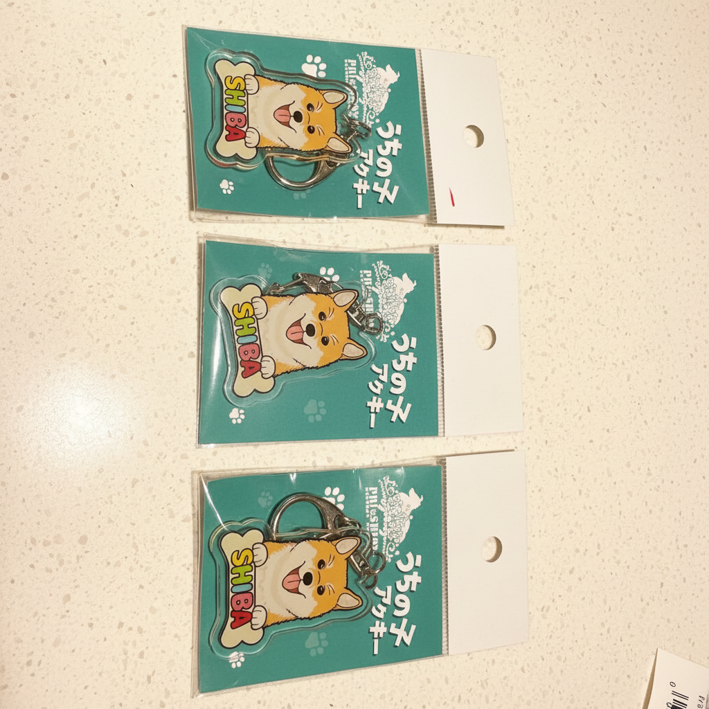 Shiba Keychain Photo 2
