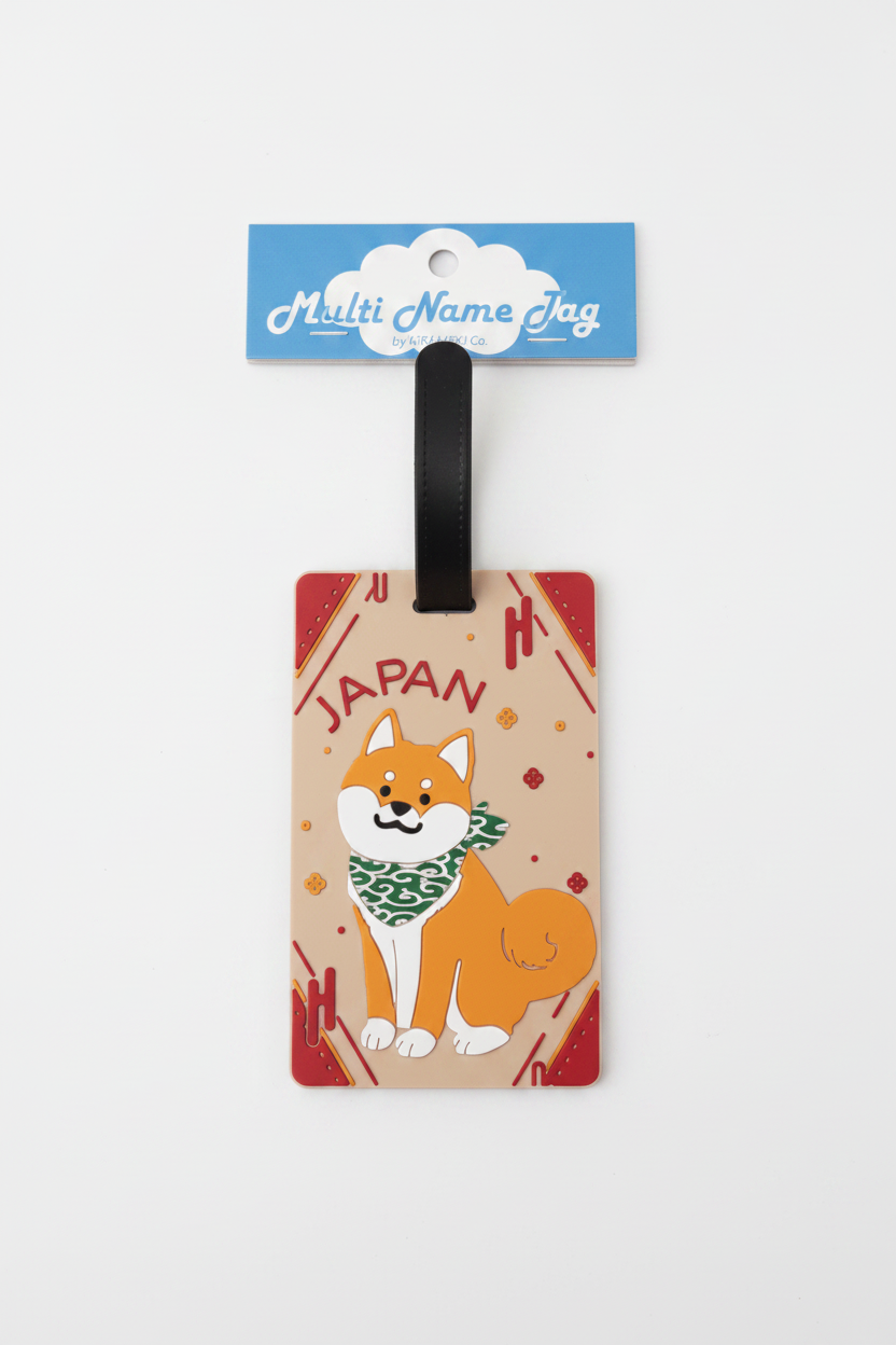 Shiba Inu Japan Luggage Tag — Japan Original ✈️🐕🇯🇵
